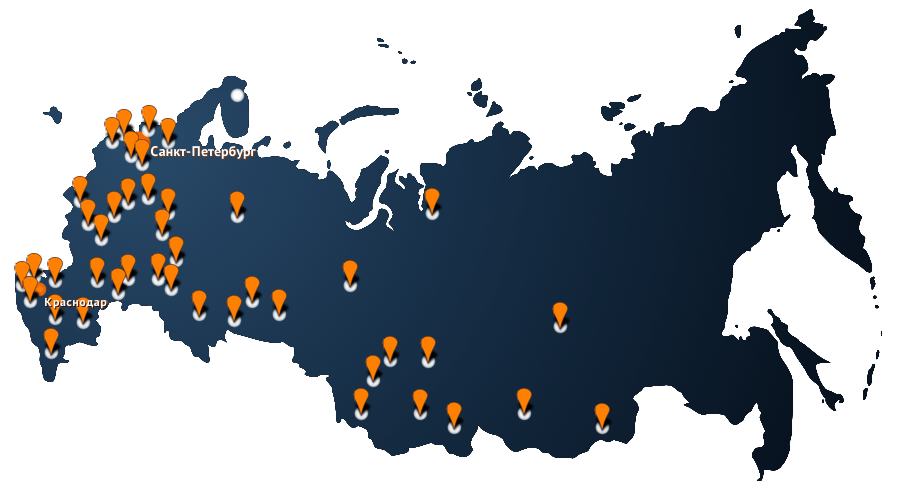 Карта России